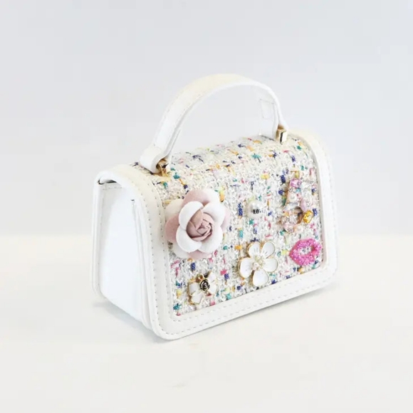 'Miss Honey Coco' White Purse - Picture 2 of 5